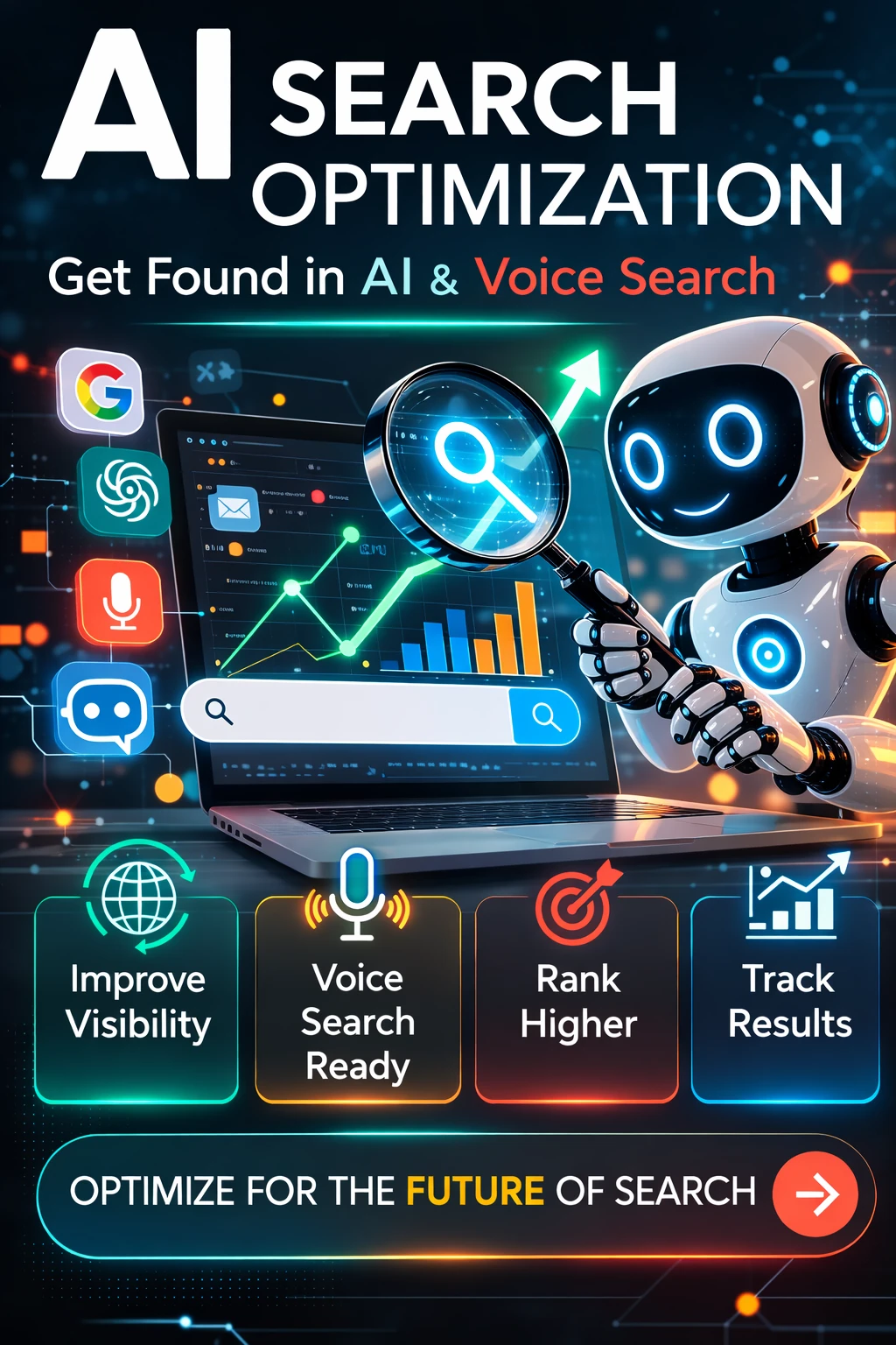 AI search optimization dashboard